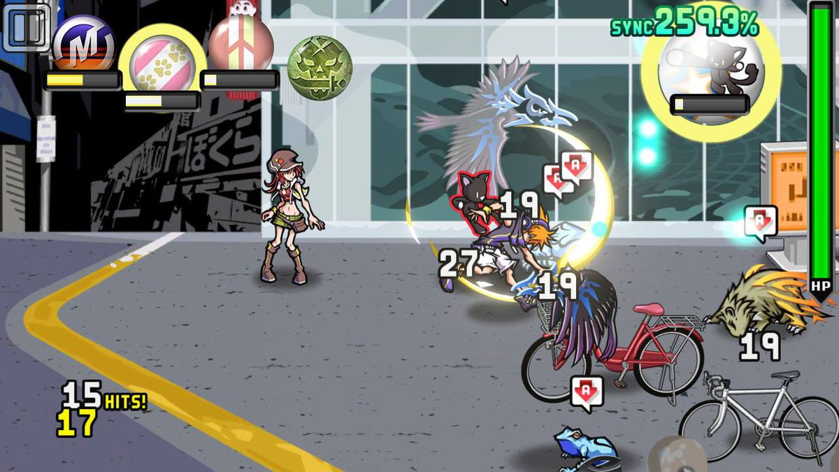 the world ends with you final remix combat