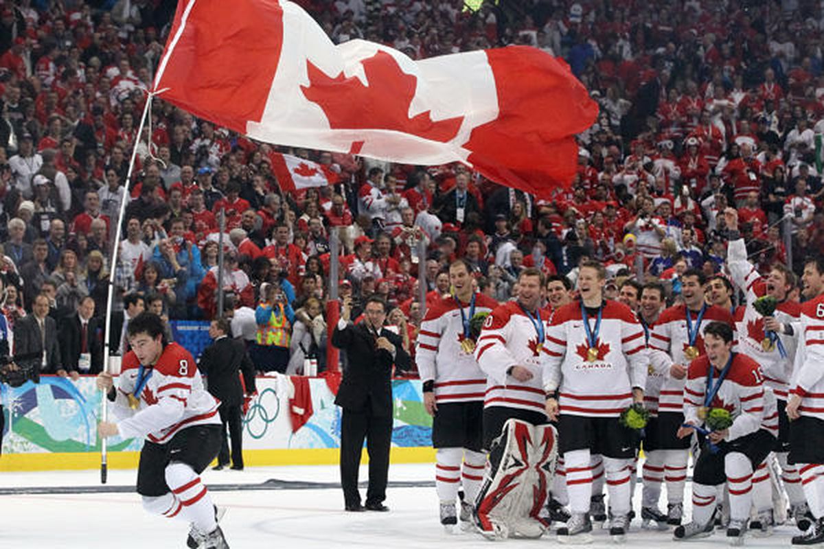 Not going to lie...just looking for this Team Canada photo depressed me