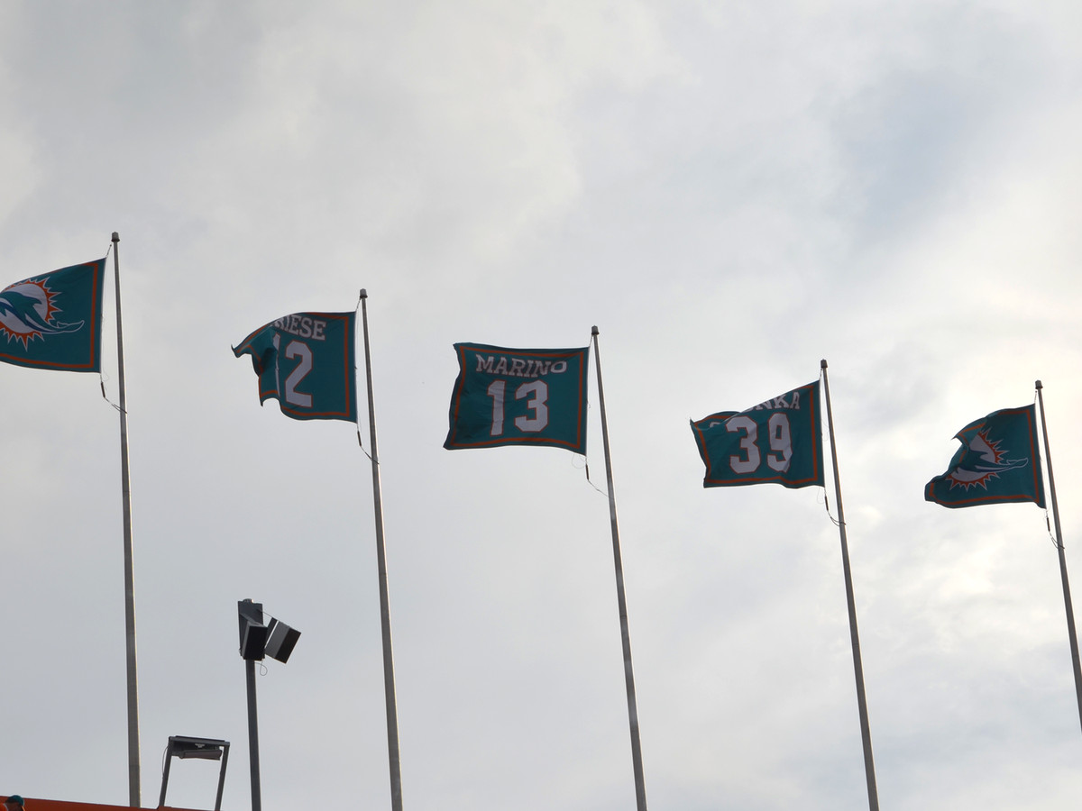 Retired Dolphins numbers