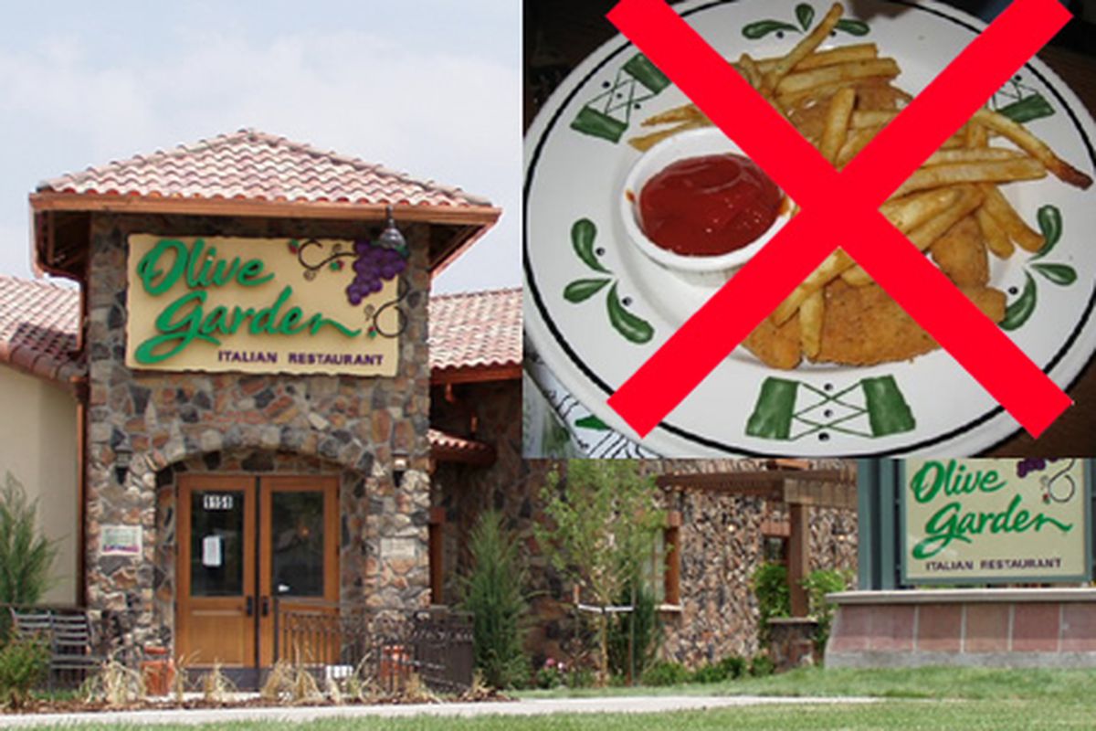 Olive Garden Italian Restaurant Menu Push Picture