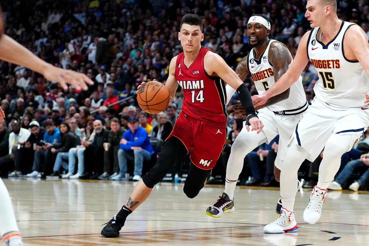 NBA: Miami Heat at Denver Nuggets