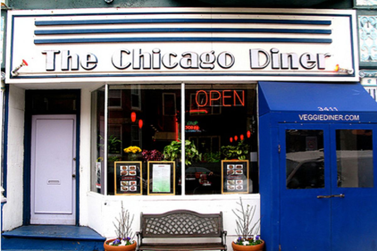 Chicago Diner in Boystown 