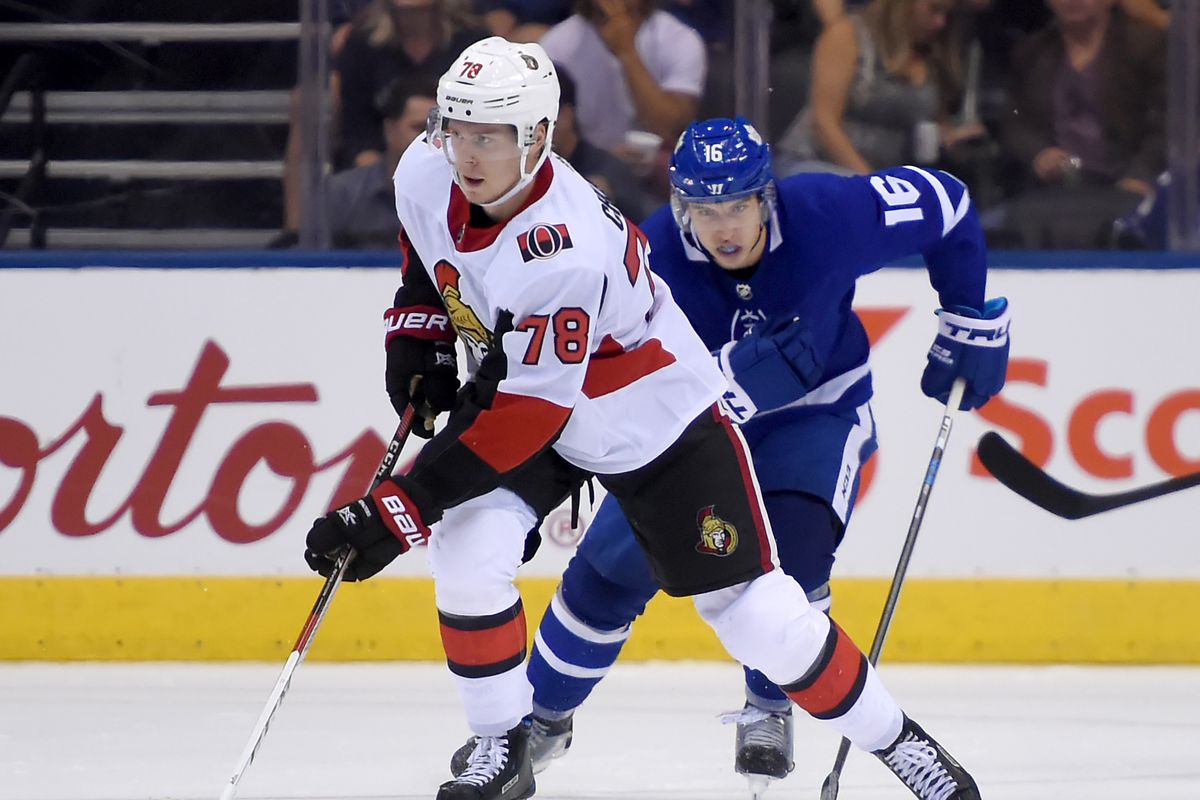 NHL: Preseason-Ottawa Senators at Toronto Maple Leafs