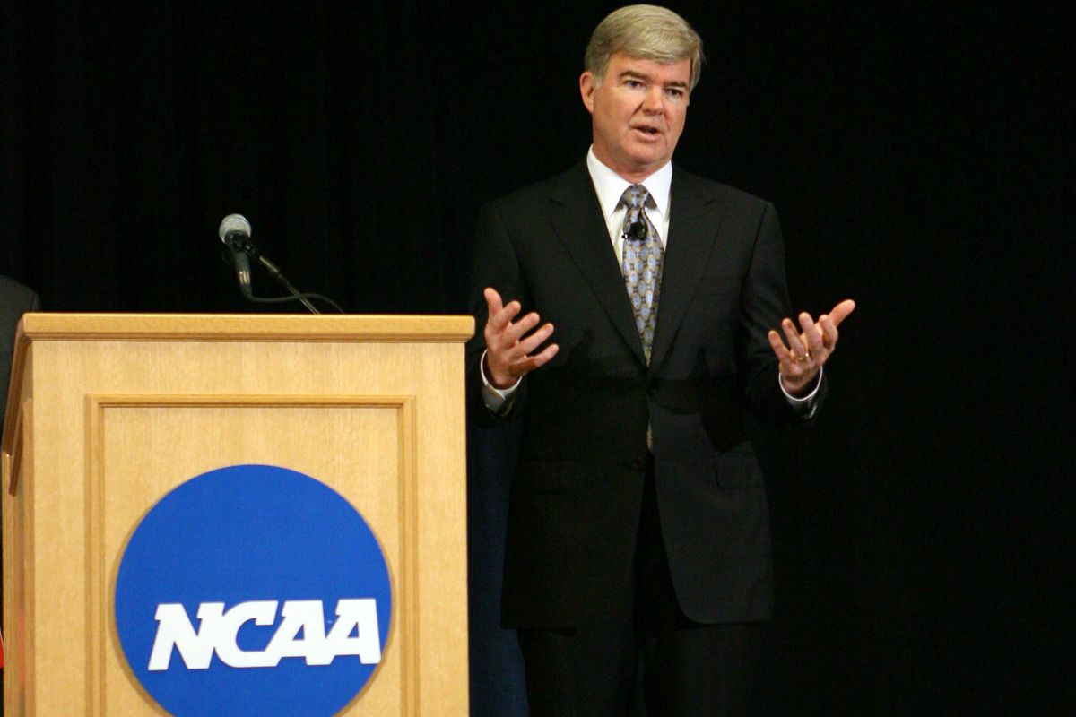 Get used to this pose from Mark Emmert.