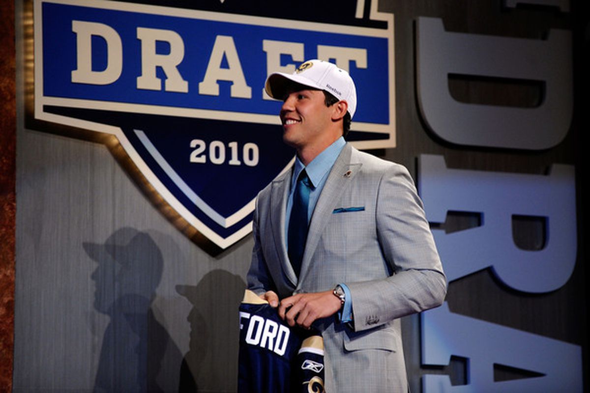 What name will be on the St. Louis Rams' card for the annual SBN writers mock draft?