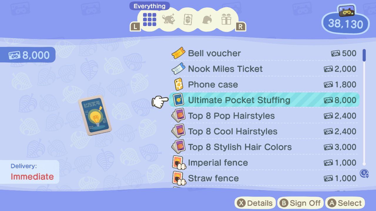 How To Increase Pocket Organization Space In Animal Crossing New