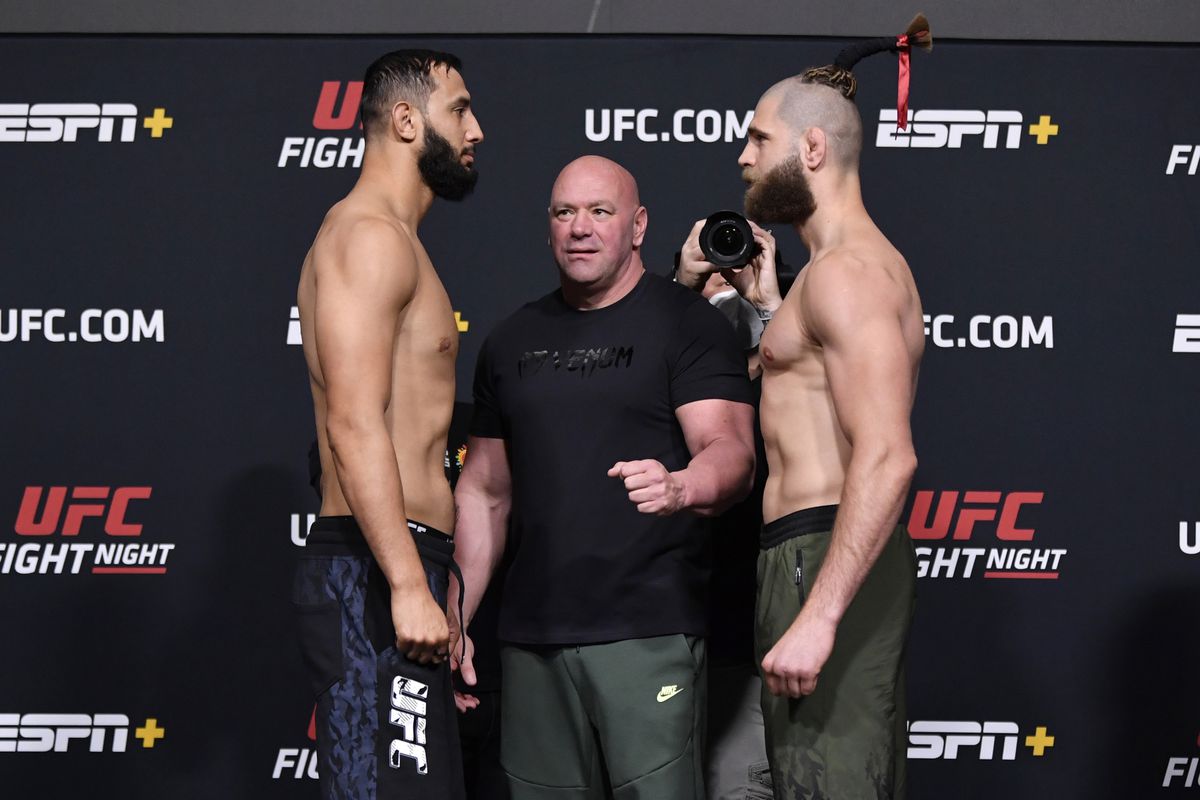 UFC Fight Night: Reyes v Prochazka Weigh-in
