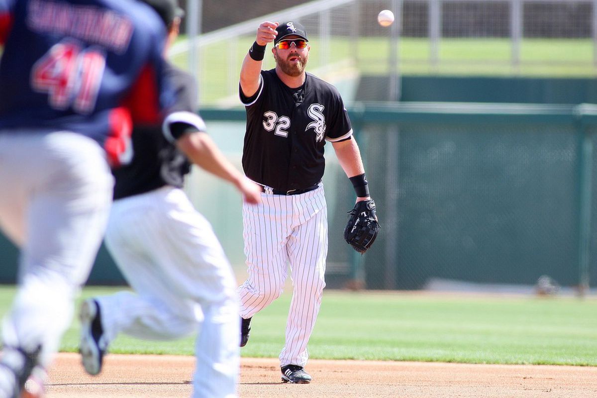 Adam Dunn, of all people, contributed to the fine team defense on Tuesday.