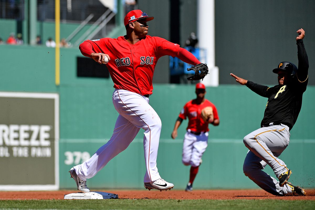 MLB: Spring Training-Pittsburgh Pirates at Boston Red Sox