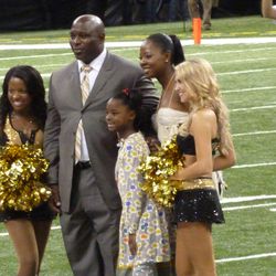 Glover and his family.