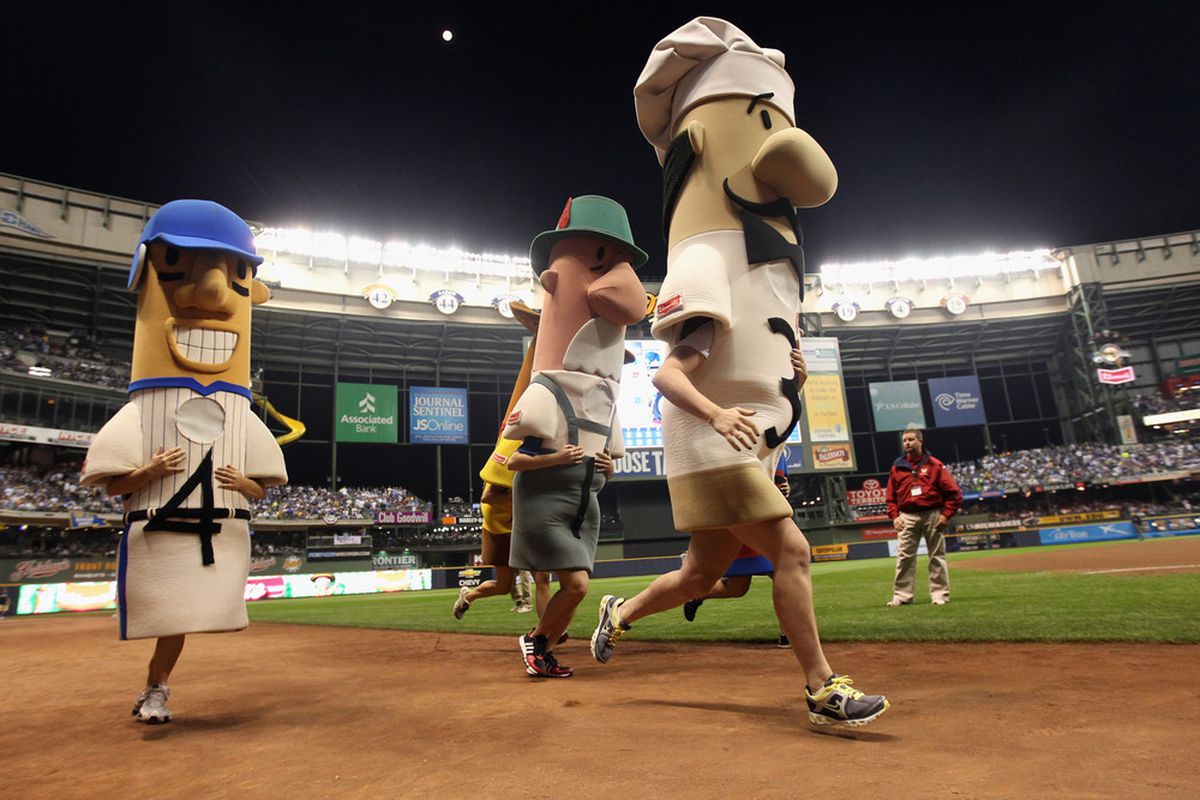 Why the Sausage Race? Because it's the best and most brilliant thing on the face of the planet. AND SO IS THE GOOD PHIGHT.