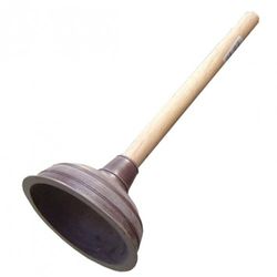 A plunger, not ours, but an incredible simulaton