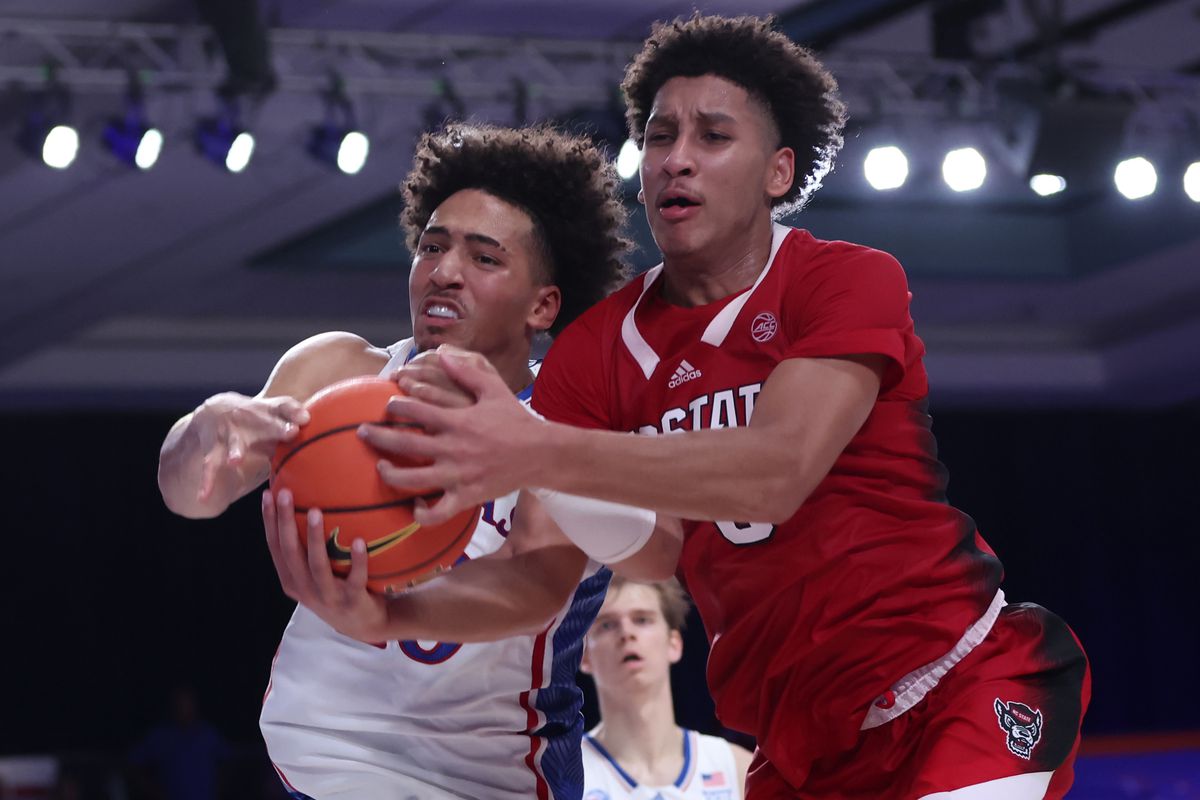 NCAA Basketball: Battle 4 Atlantis-Kansas at NC State