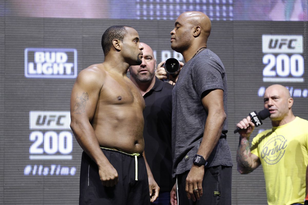 Daniel Cormier and Anderson Silva will square off on the UFC 200 main card Saturday night.