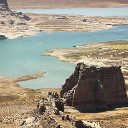 Search continues for missing boaters on Lake Powell  Friday, June 21, 2013. One woman was killed and two other women were reported missing and presumed dead  after an accident between a motorboat and a houseboat.