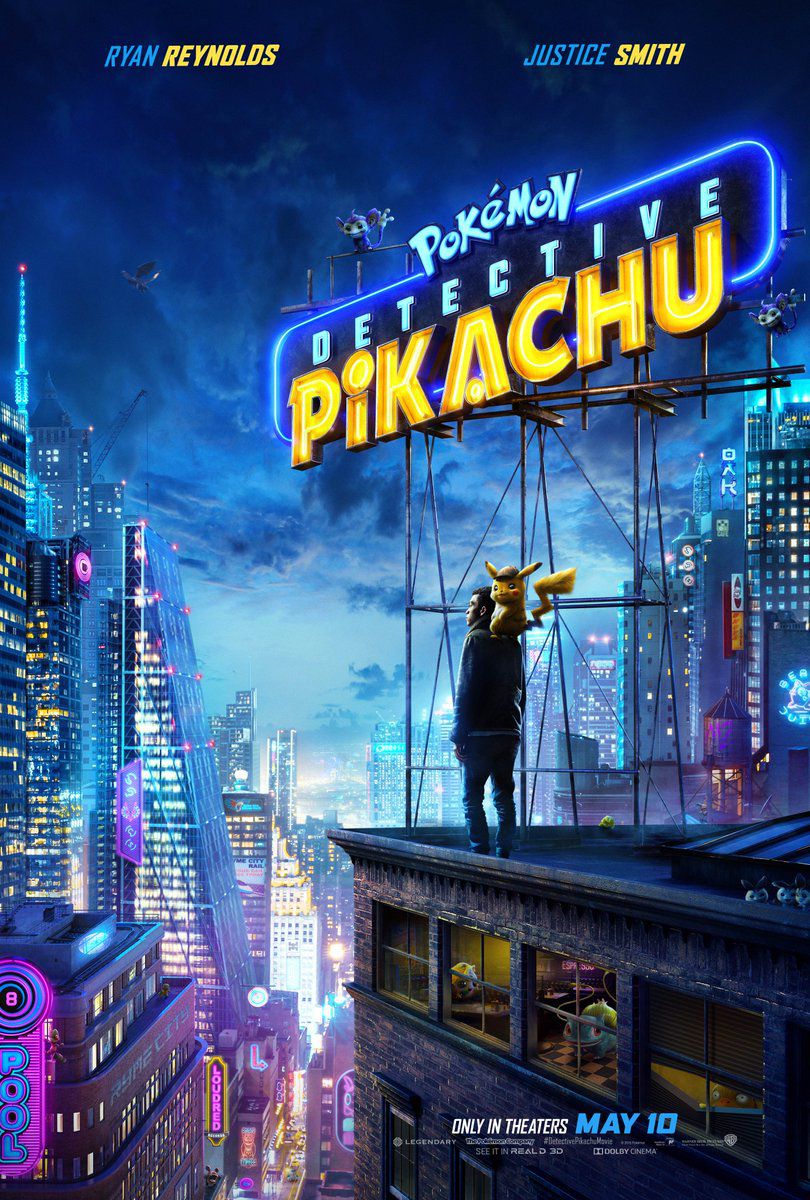 detective pikachu poster