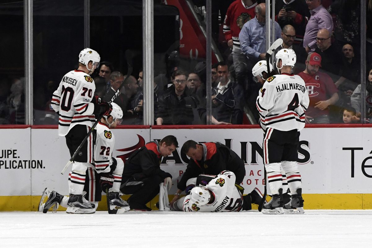 NHL: Chicago Blackhawks at Montreal Canadiens