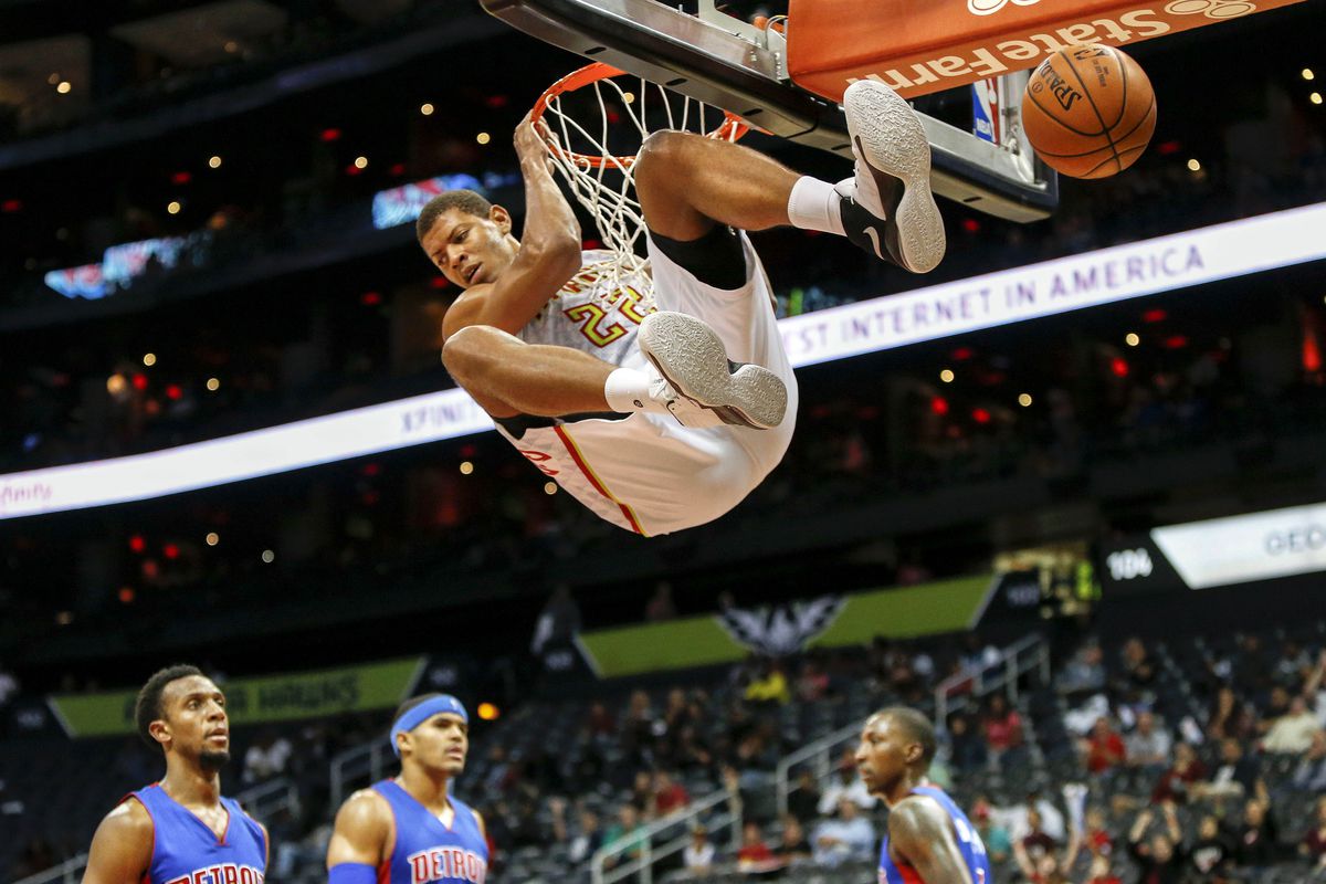 NBA: Preseason-Detroit Pistons at Atlanta Hawks