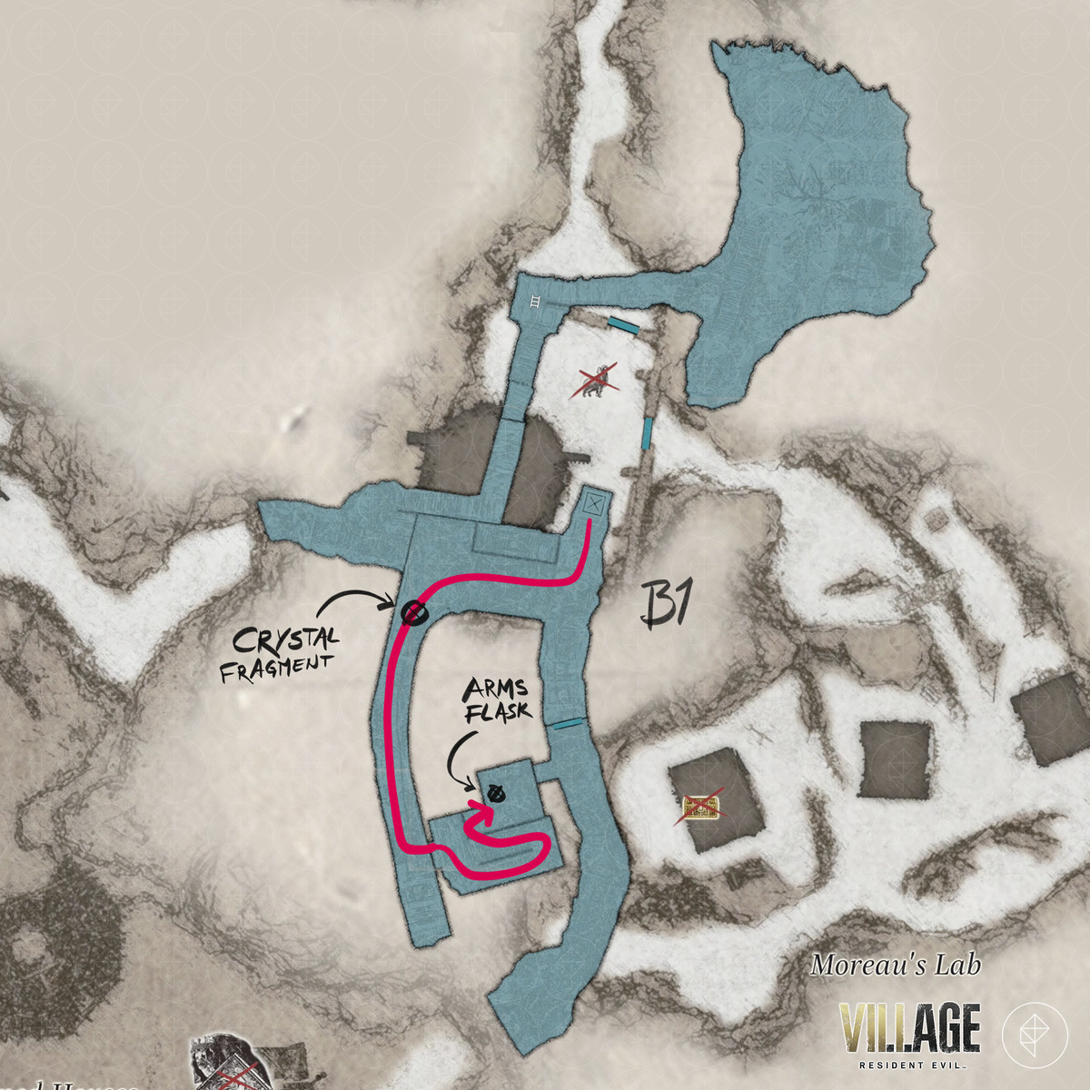 Resident Evil Village walkthrough part 10: Reservoir and Moreau