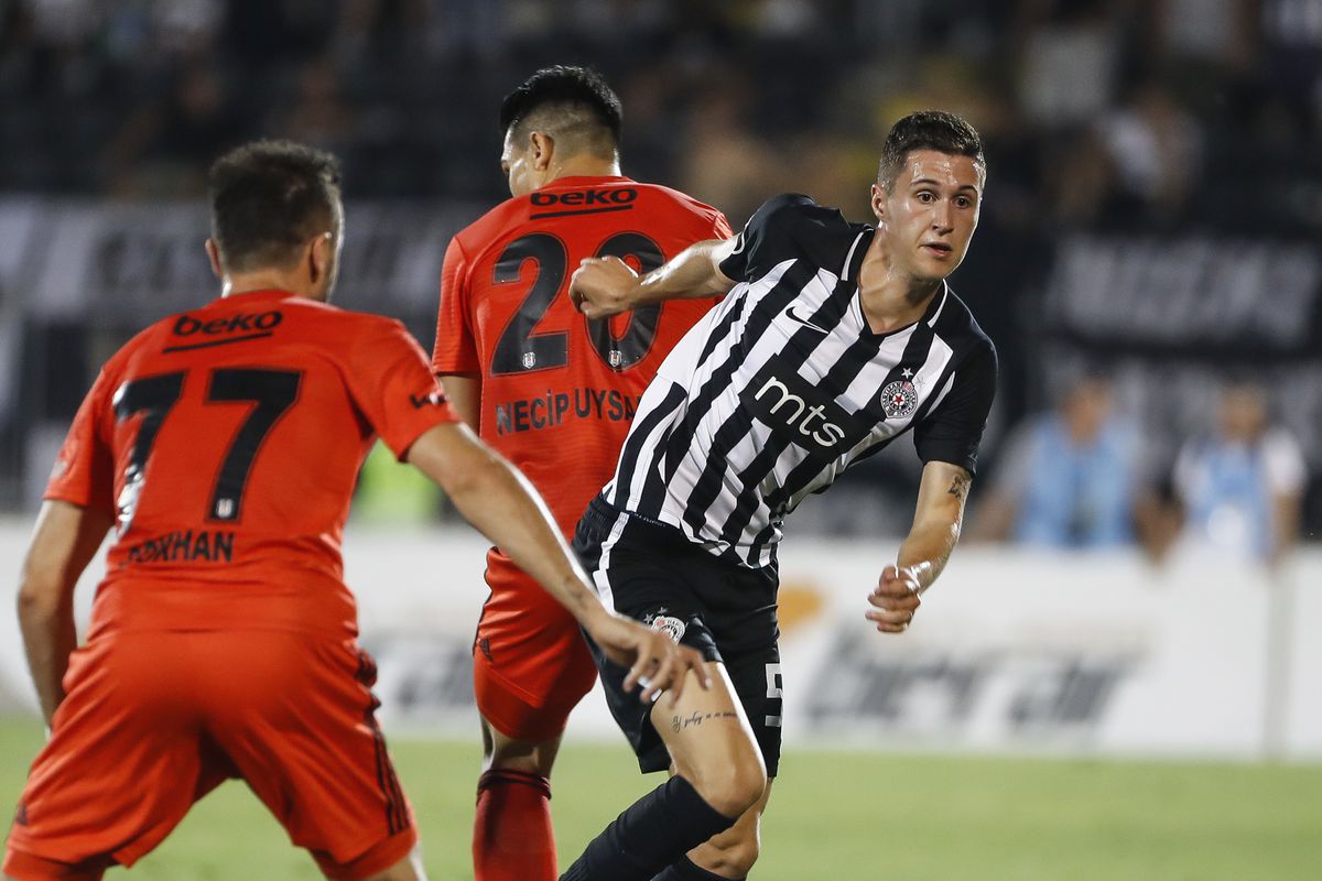 Partizan v Besiktas - UEFA Europa League Play-Off