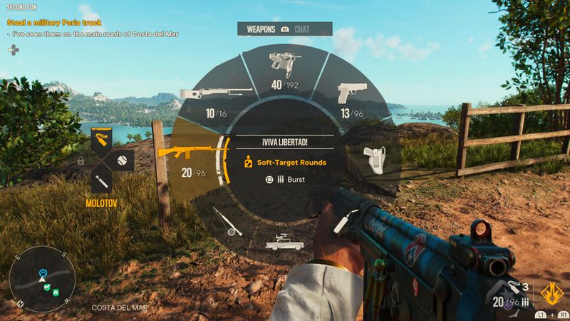 Changing the rate of fire in Far Cry 6