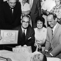The first patient is admitted to Utah Medical Center, which is now University Hospital, 1965.