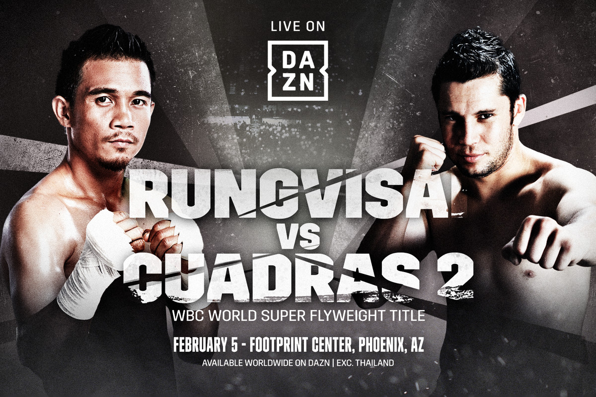 Srisaket Sor Rungvisai and Carlos Cuadras meet for the WBC super flyweight title on Feb. 5