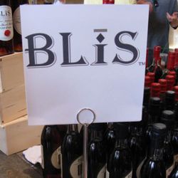 Grant Achatz hung out behind the table at BLiS syrups