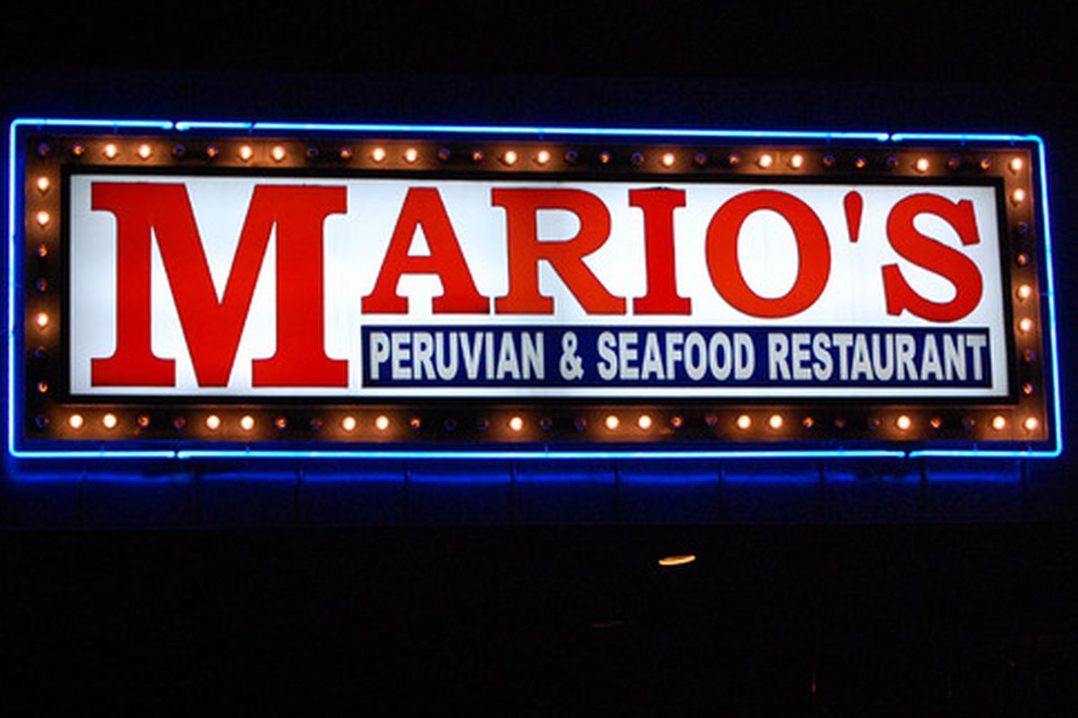 Mario's Peruvian, Melrose. 