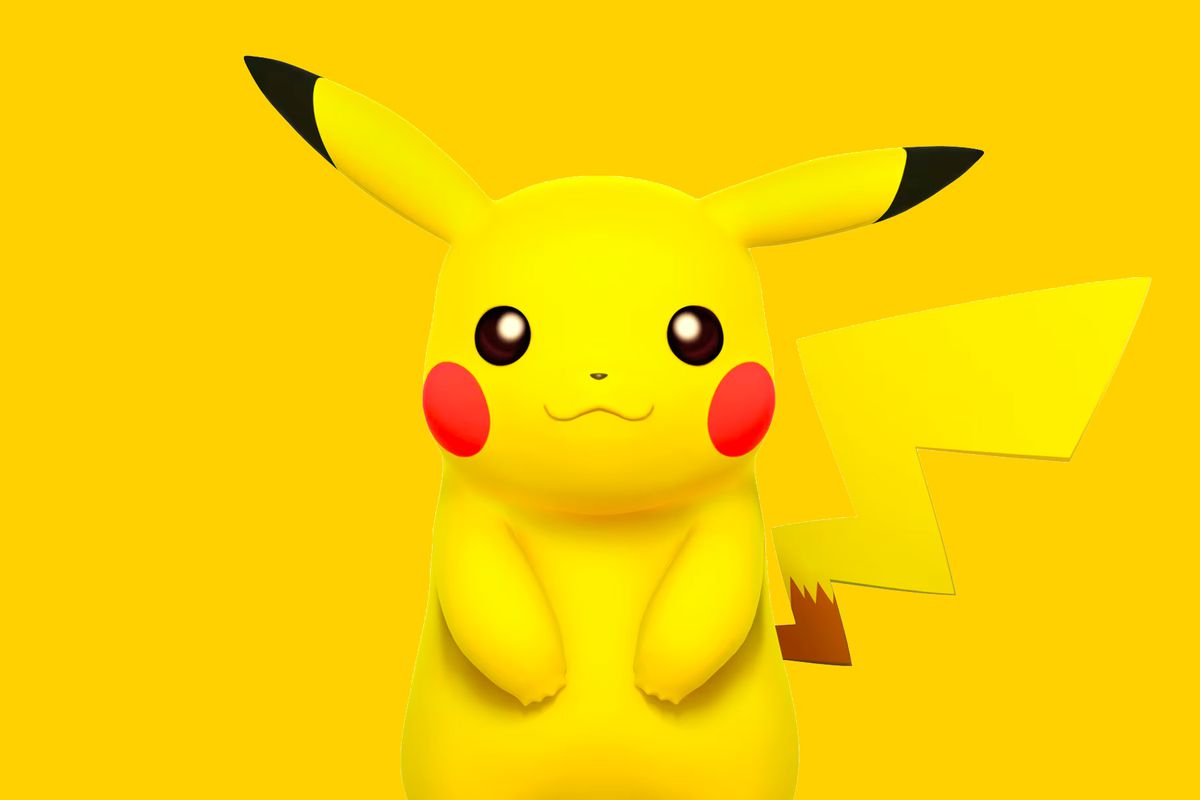 Artwork of Pikachu from Super Smash Bros. for Wii U and Nintendo 3DS 