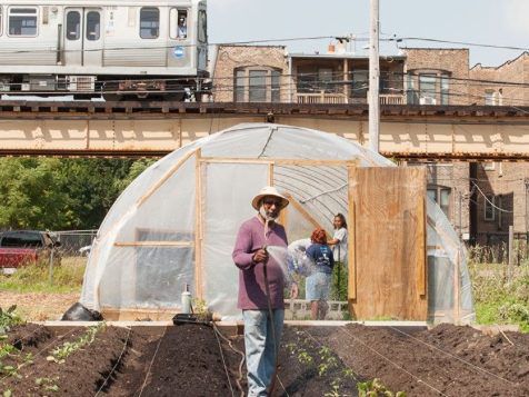Photo of a hoop house on the web site of the Advocates for Urban Agricultures. <a href="https://auachicago.org" rel="nofollow">https://auachicago.org</a>