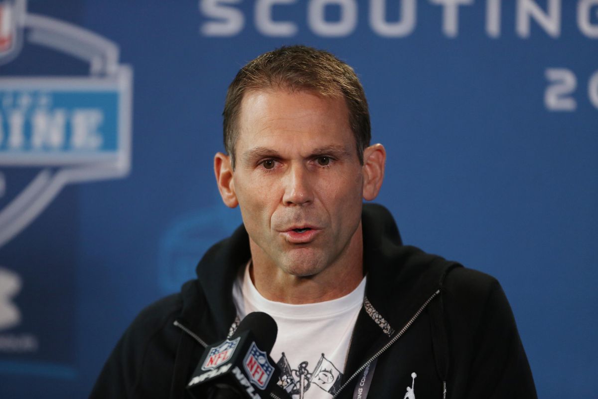 Trent Baalke whistles the theme to Andy Griffith.