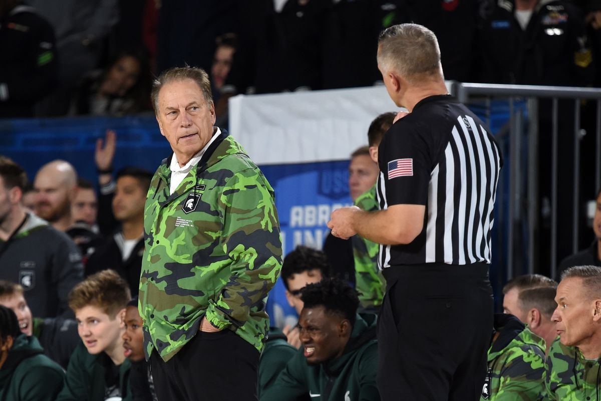 COLLEGE BASKETBALL: NOV 11 Armed Forces Classic - Michigan State vs Gonzaga