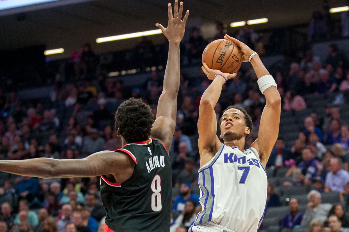 NBA: Preseason-Portland Trail Blazers at Sacramento Kings