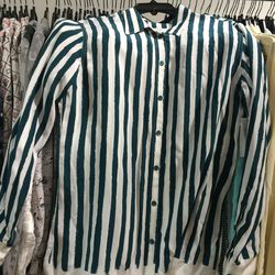 Equipment blouse, $55