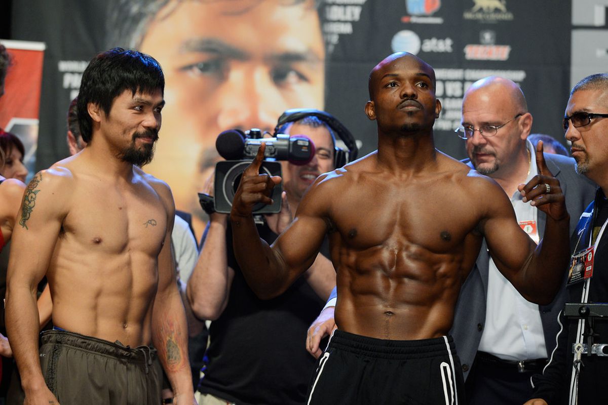 Timothy Bradley says that right now, he's got no respect for Manny Pacquiao. (Photo by Kevork Djansezian/Getty Images)