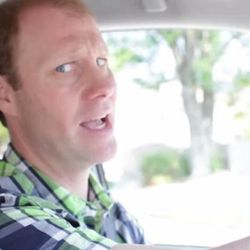 These dads decided to join the crowd and perform their own version of a song from Disney's "Frozen" while in the car.