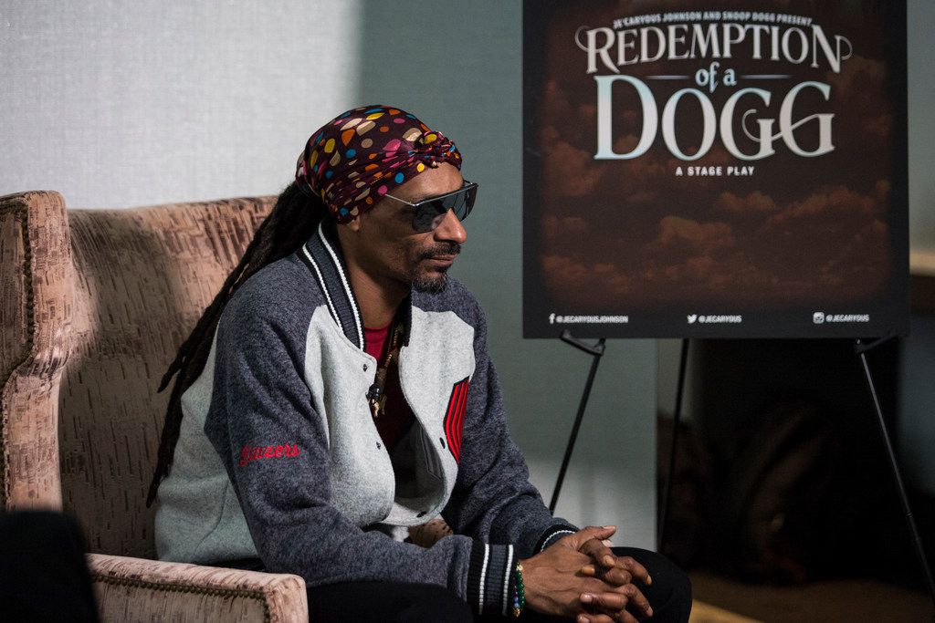 Snoop Dogg talks about his journey from gangsta rapper to entertainment mogul, in an interview with Chicago Sun-Times reporter Maudlyne Ihejirika at the St. Jane Chicago, Oct. 17, 2018. | Ashlee Rezin/Sun-Times