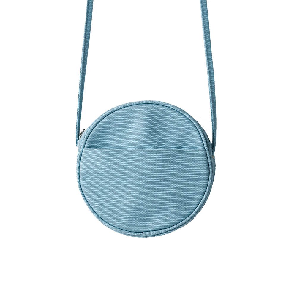 blue small circle bag 