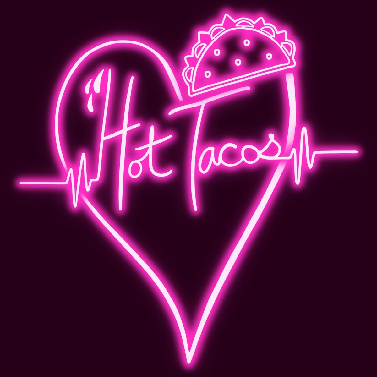 The logo for Hot Tacos