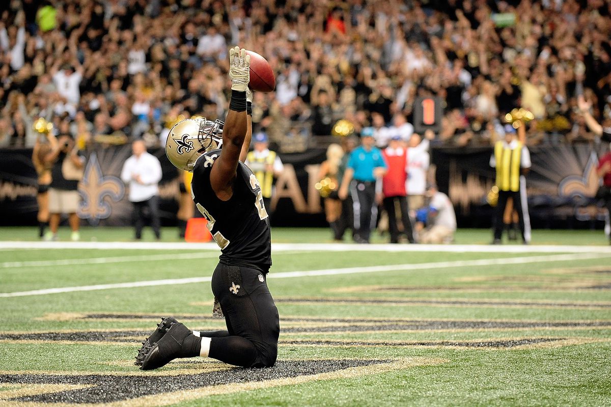 Saints fans would love to see more of this from Mark Ingram