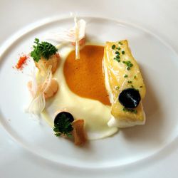 Atlantic halibut from EMP by <a href="http://www.flickr.com/photos/foodforfel/5813468319/in/pool-eater/">foodforfel</a>. <br />