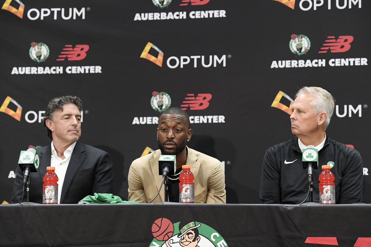 Boston Celtics Introduce Kemba Walker &amp; Enes Kanter