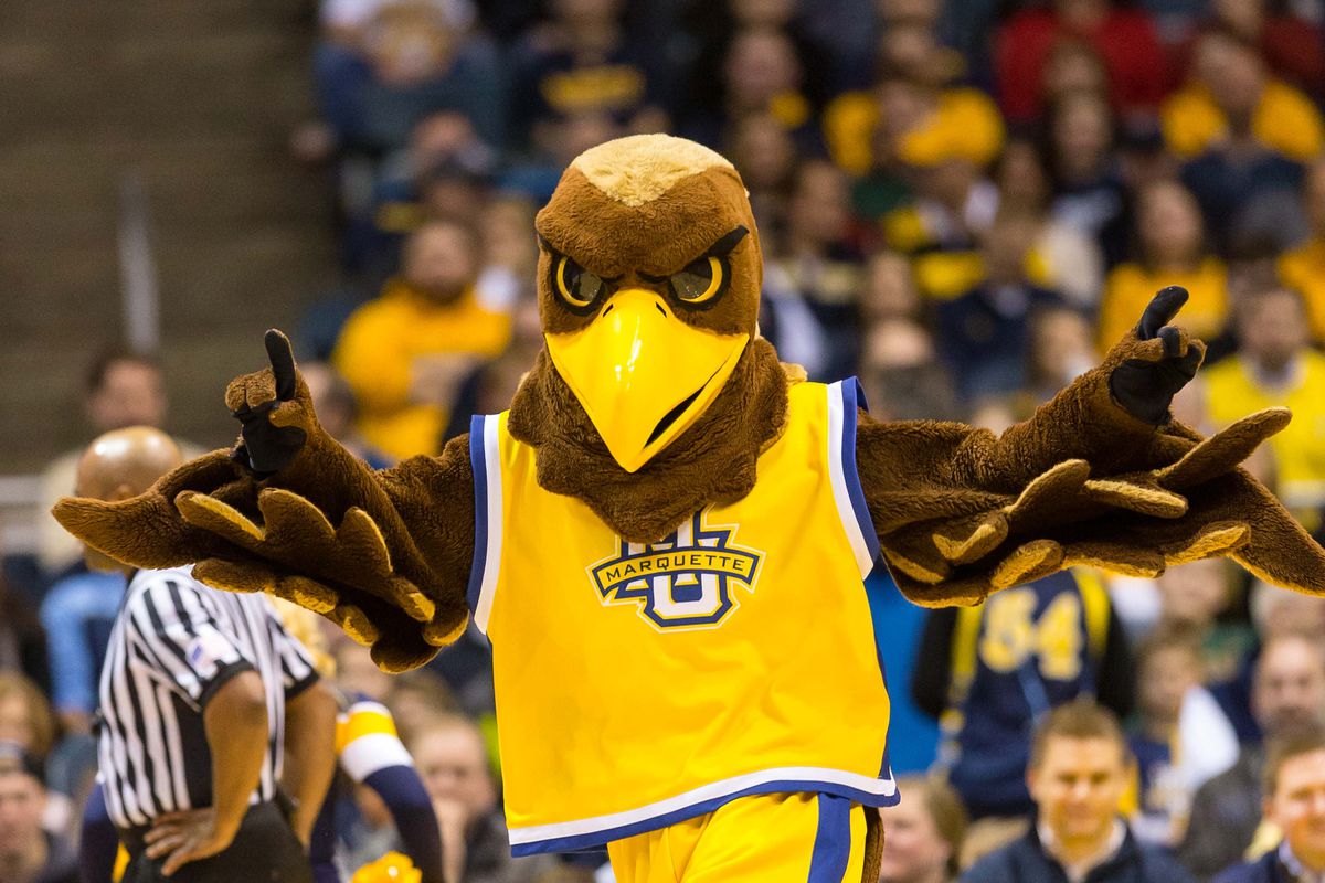 Marquette Golden Eagle mascot