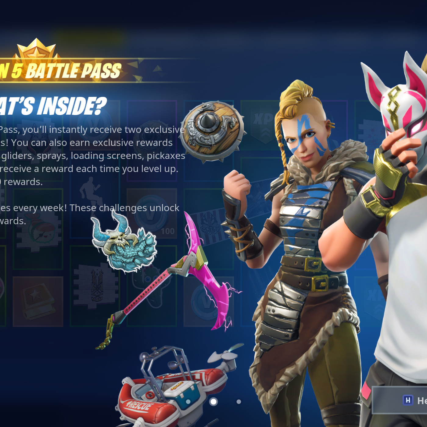 Fortnite Season 5 Battle Pass Skins Price Details And More