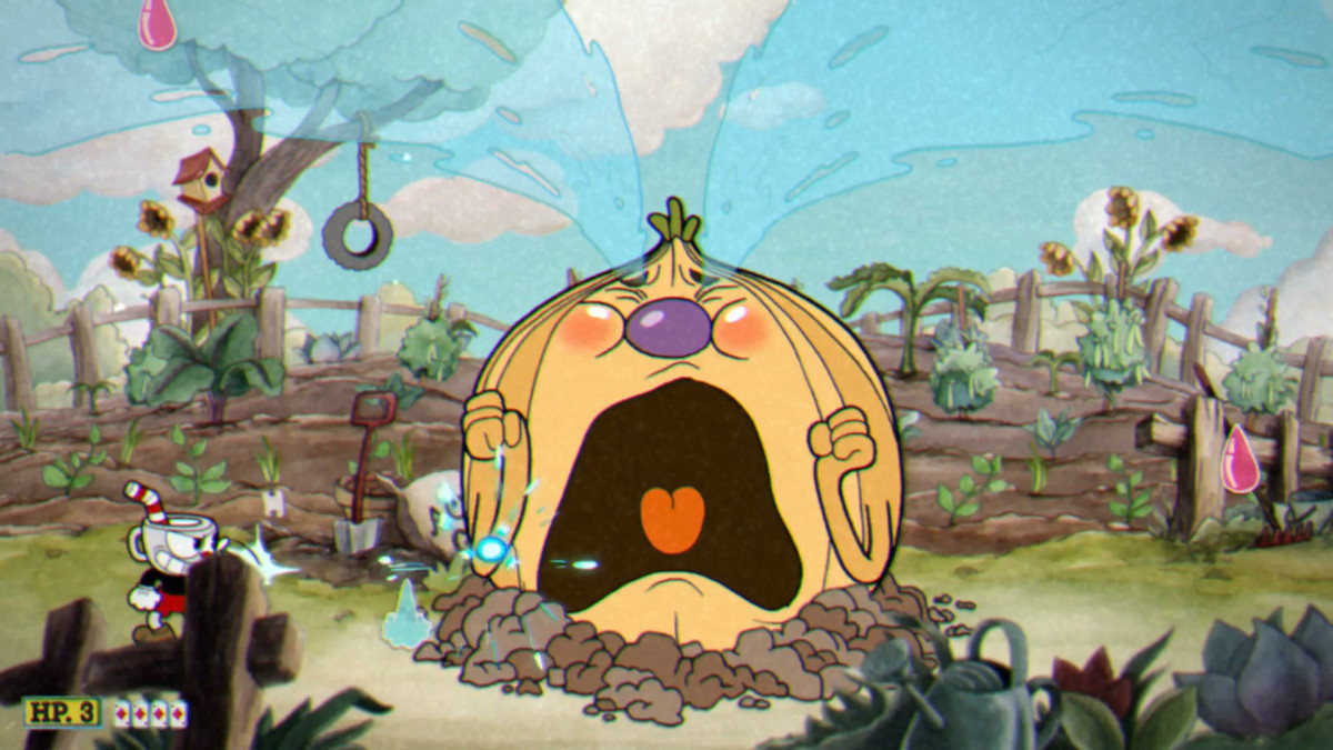 Cuphead boss guide: The Root Pack in ‘Botanic Panic’