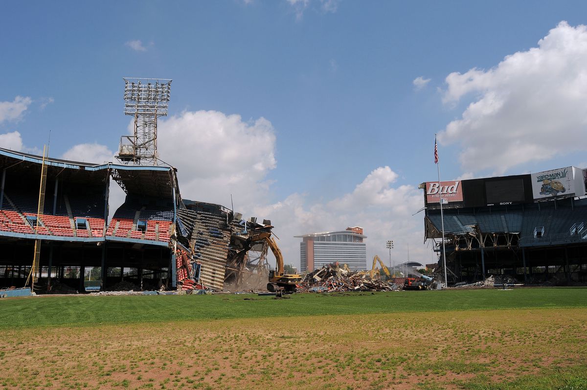 Tiger Stadium Demolition