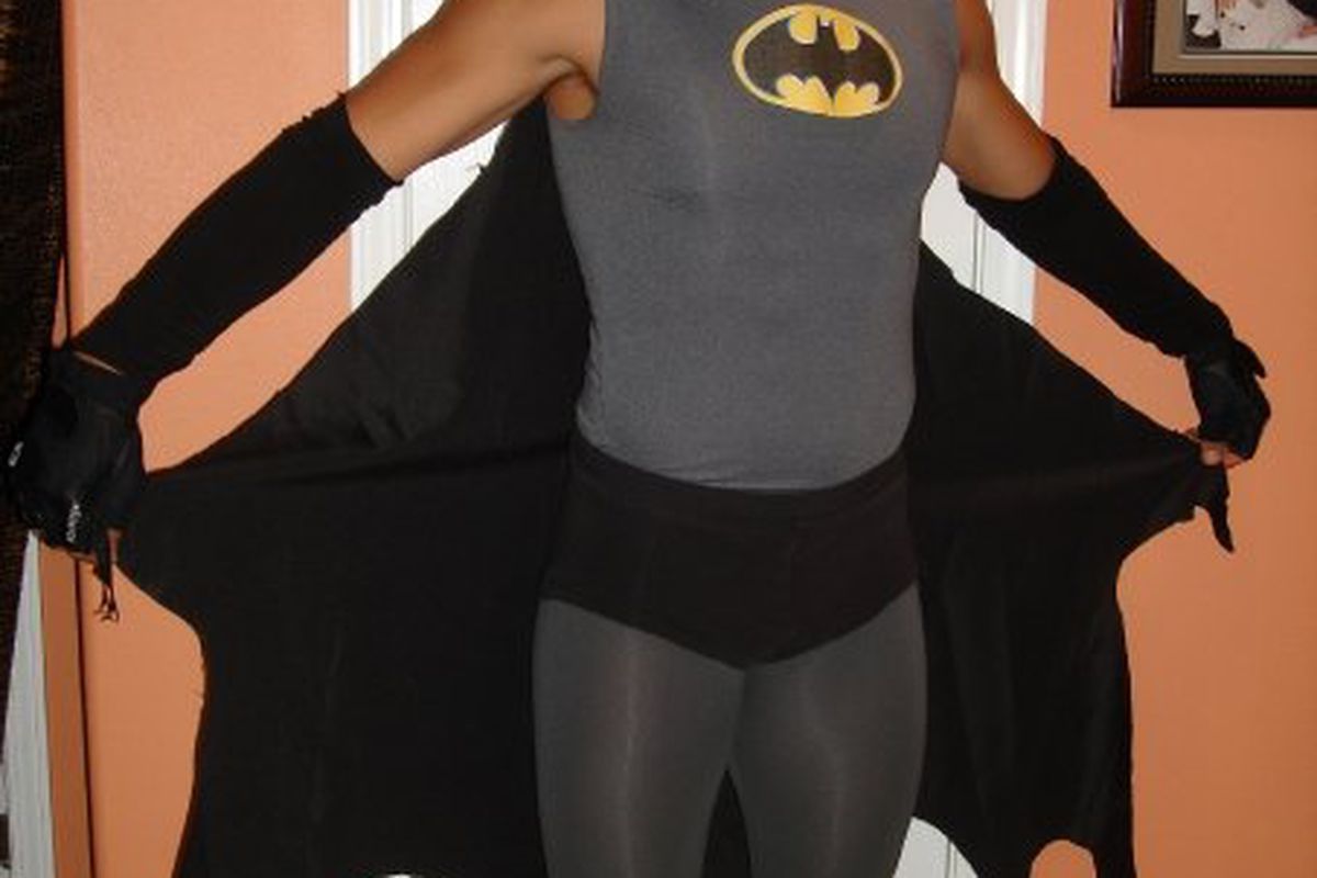 You're not the <em>real</em> Batman. The real Batman has sleeves.