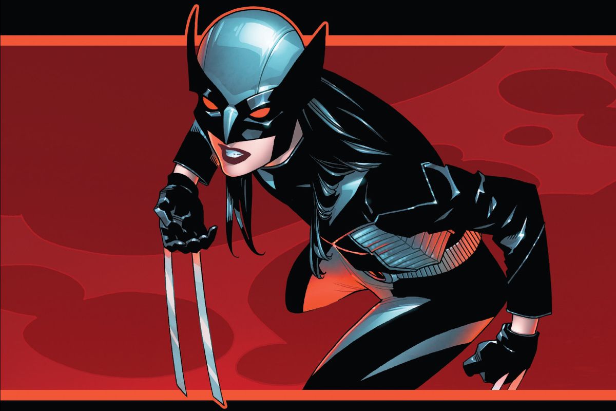 Laura Kinney as Wolverine, from All-New Wolverine, Marvel Comics. 