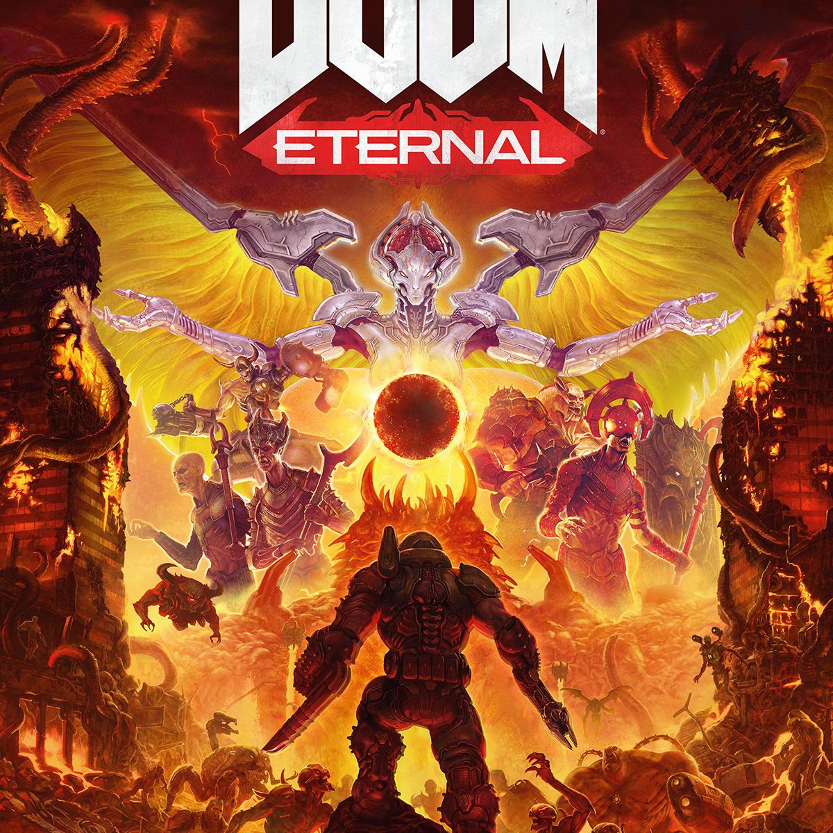 Cover art for The Art of Doom Eternal
